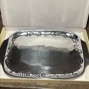 Lenox Silver Serveware Tray